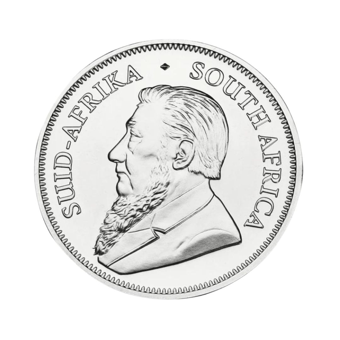 1 oz Kruger Silver Coin BU - Image 2