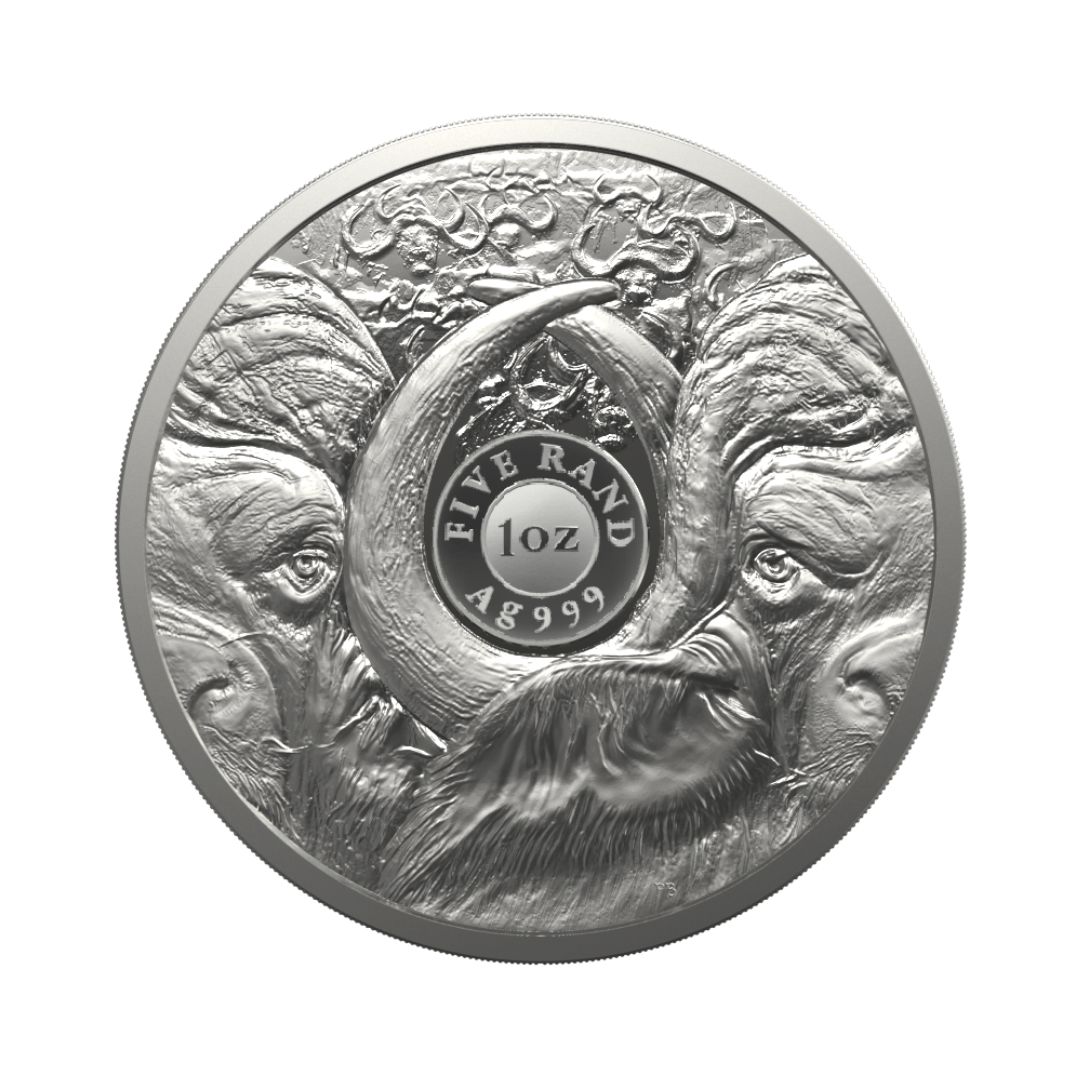 1 oz Silver BIG Five Series Buffalo Coin - Image 2