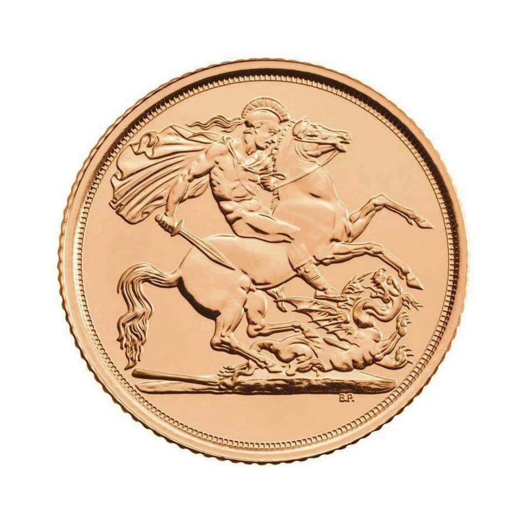 Gold Half Sovereign 3.99g