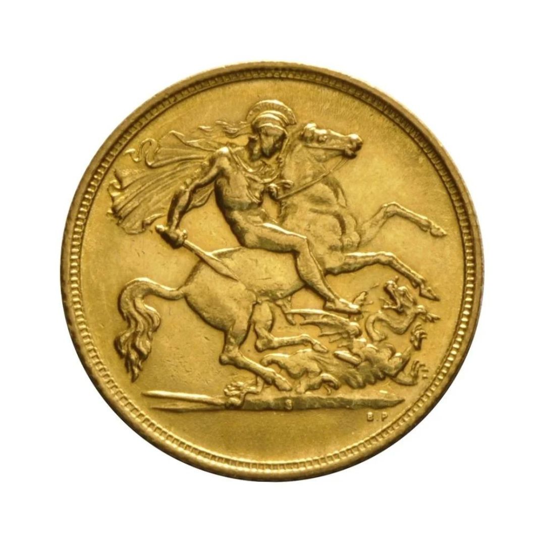 Gold Half Sovereign 3.99g - Image 2
