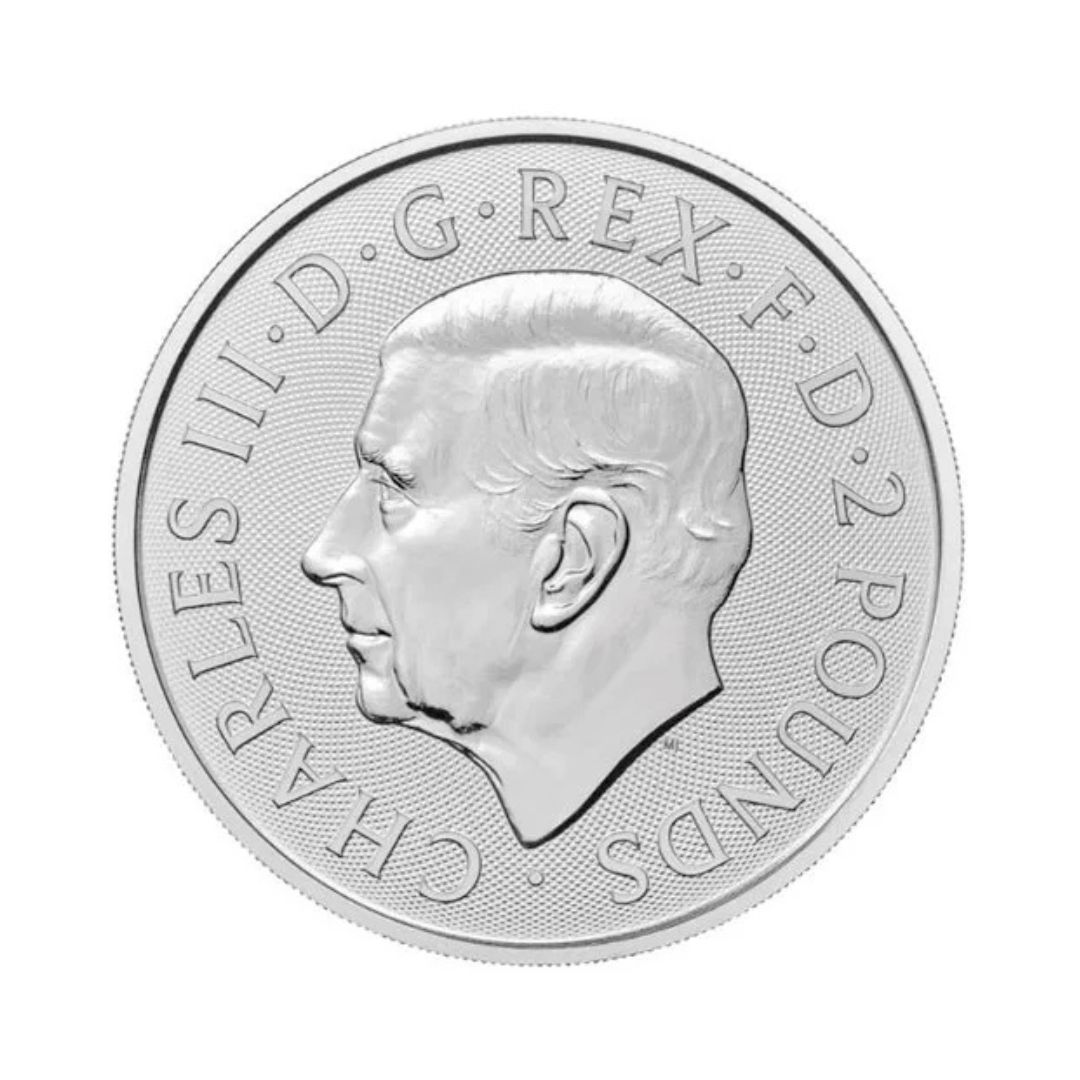 1 oz Great Britain Silver Britannia - Image 2