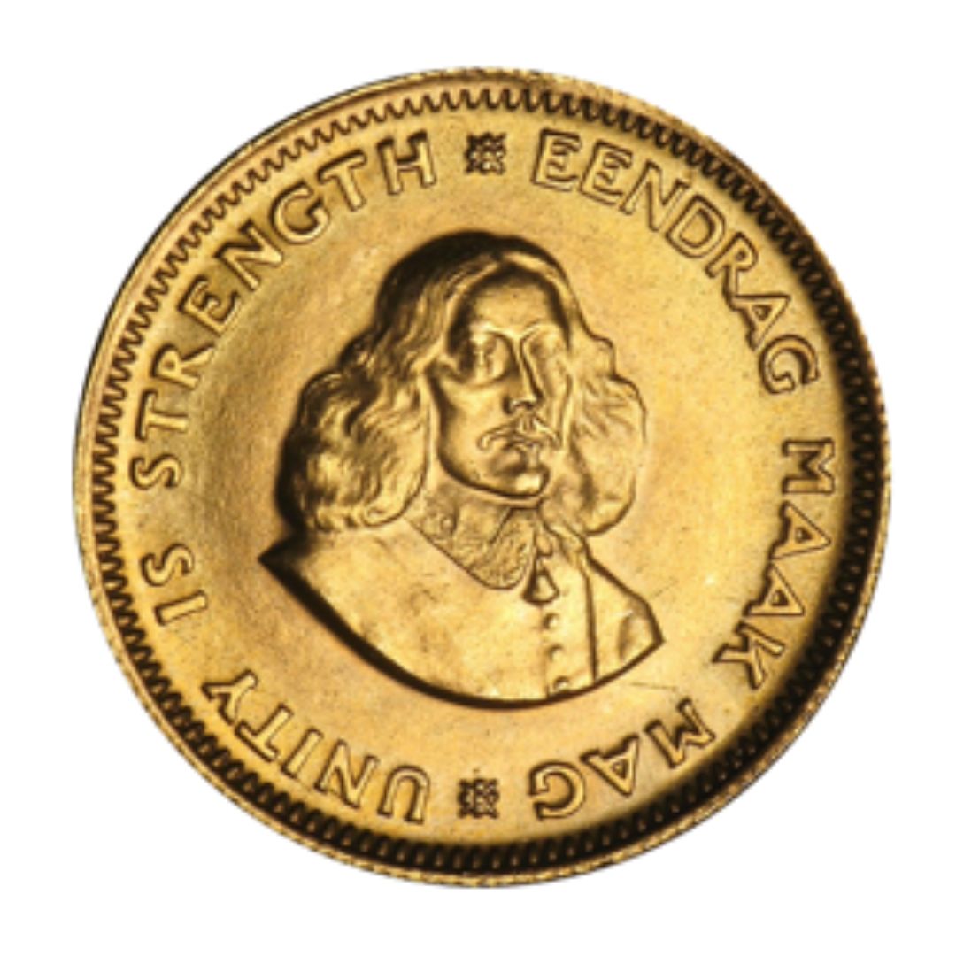 Van Riebeeck R2 Gold Coin RY