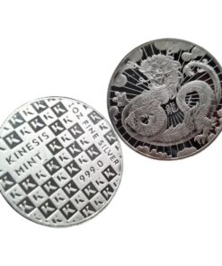 1oz Kinesis Silver Lunar Dragon Coin